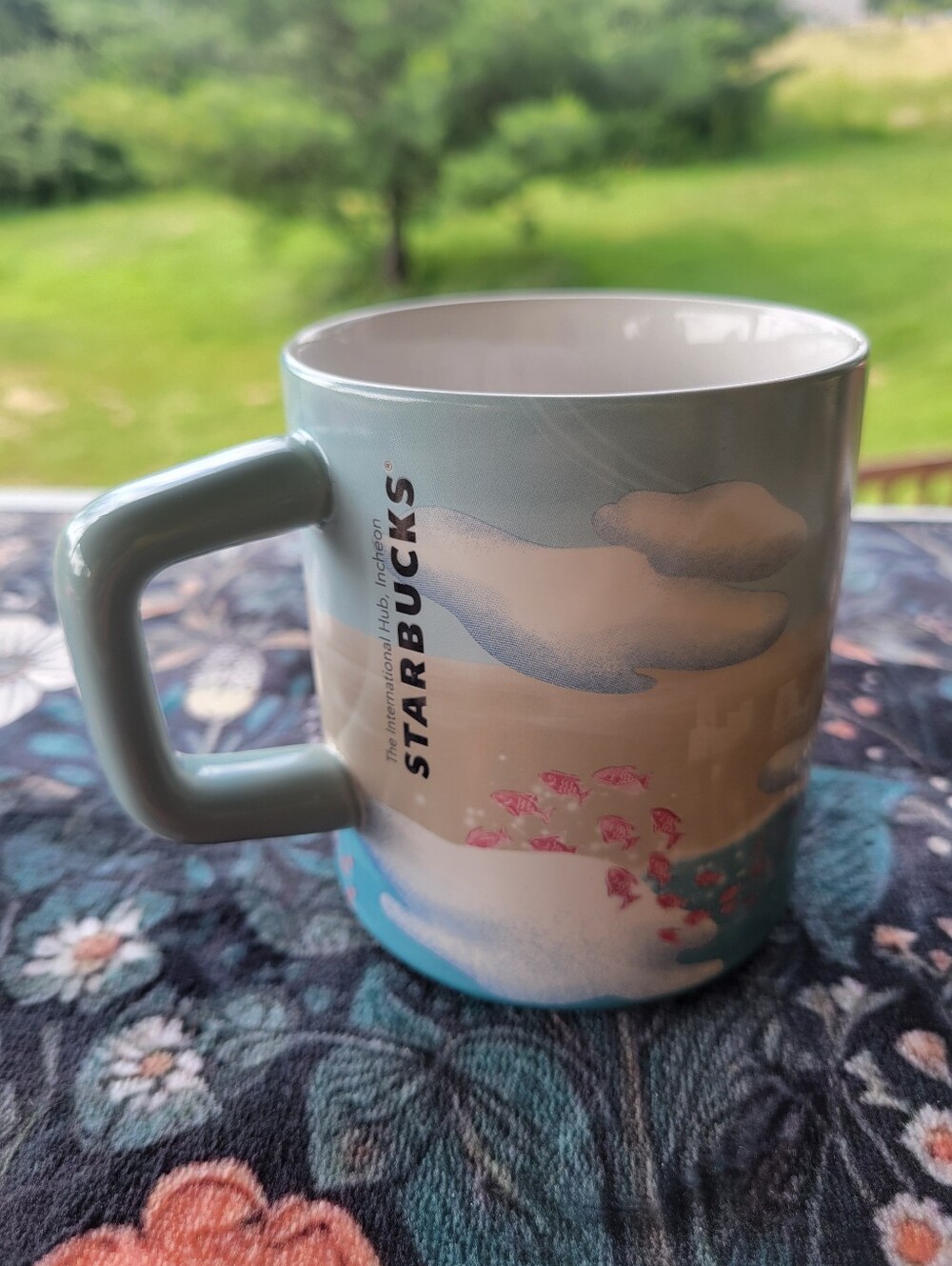Starbucks Korea City Tour Mug 355ml Incheon International Hub 12oz RARE Cup